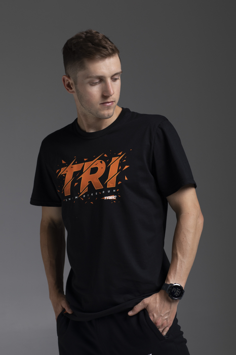 Trec Wear Endurance T-Shirt 124 Triathlon Black Zdjęcie główne