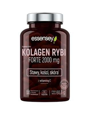Essensey - Kolagen Rybi Forte 2000mg 90kaps. - Kolagen Rybi Forte 2000mg 90kaps.