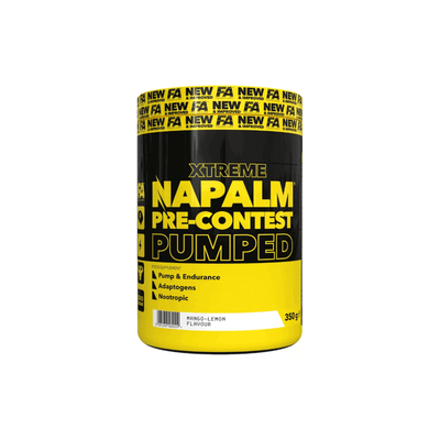 FA Nutrition - Xtreme Napalm Pre-Contest Pumped 350g - Xtreme Napalm Pre-Contest Pumped 350g