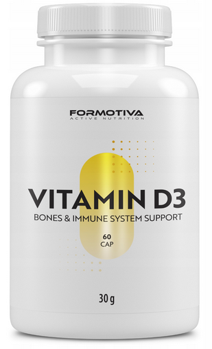 Formotiva Vitamin D3 60kaps. Zdjęcie główne