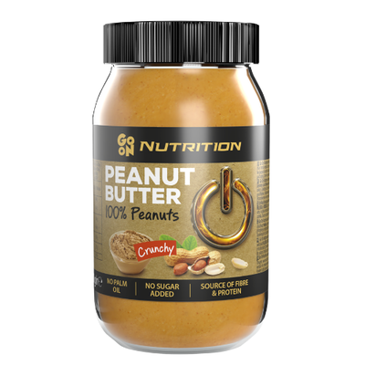 GO ON Nutrition - Peanut Butter 100% Crunchy 900g - Zdjęcie główne