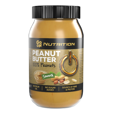GO ON Nutrition - Peanut Butter 100% Smooth 900g - Zdjęcie główne