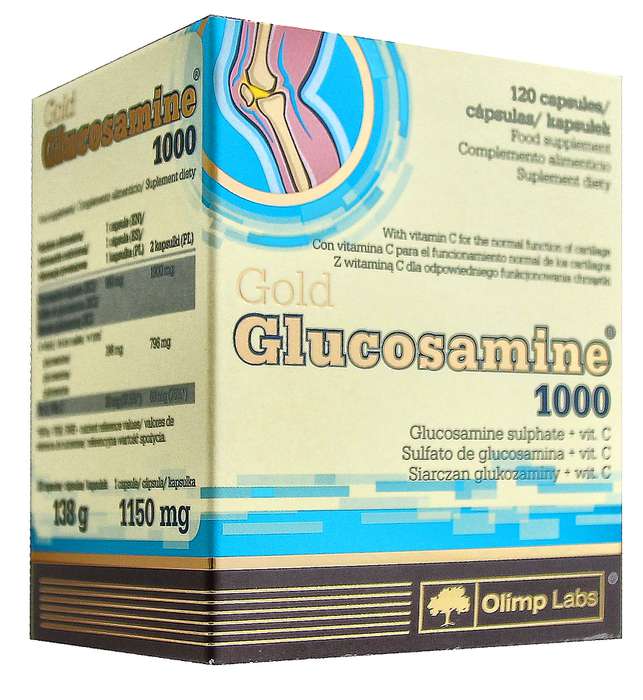 Olimp Gold Glucosamine 1000 120kaps. zdjęcie główne