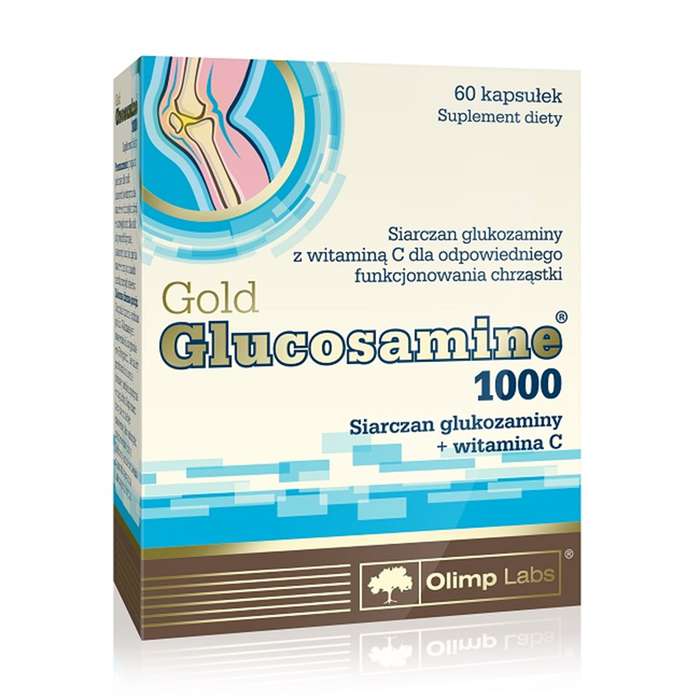 Olimp Gold Glucosamine 1000 60kaps. Zdjęcie główne