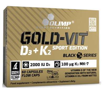 Olimp - Gold-Vit D3 + K2 Sport Edition 60kaps - zdjęcie główne