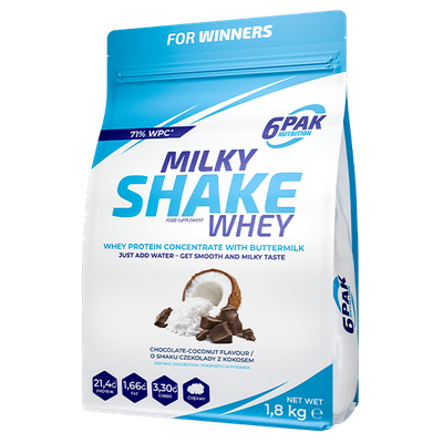 6PAK Nutrition - Milky Shake Whey 1800g - zdjęcie główne