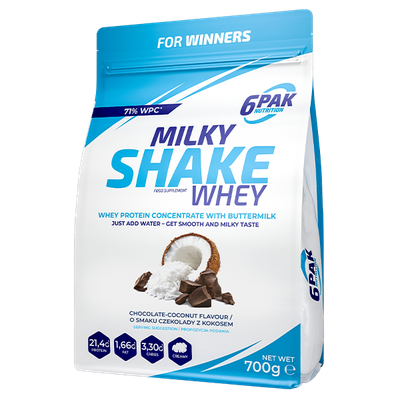 6PAK Nutrition - Milky Shake Whey 700g - Zdjęcie główne