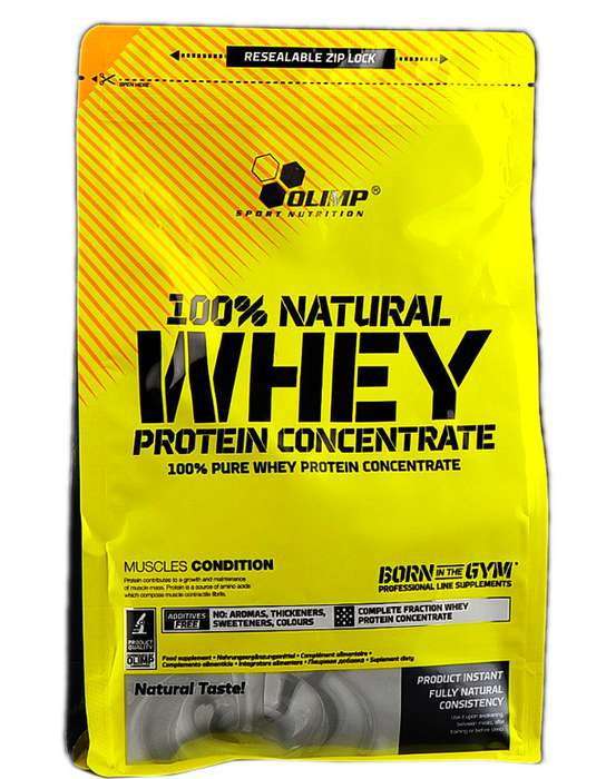 Olimp 100% Natural Whey Protein Concentrate 700g Zdjęcie główne