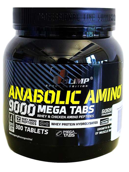 Olimp Anabolic Amino 9000 300tab. Zdjęcie główne