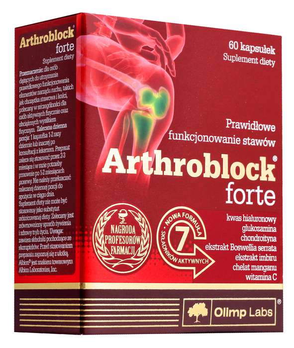 Olimp Arthroblock Forte 60kaps. Zdjęcie główne