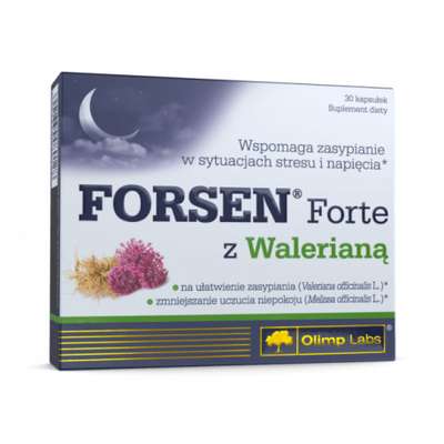 Olimp - Forsen Forte z Walerianą 30kaps. - Forsen Forte z Walerianą 30kaps.