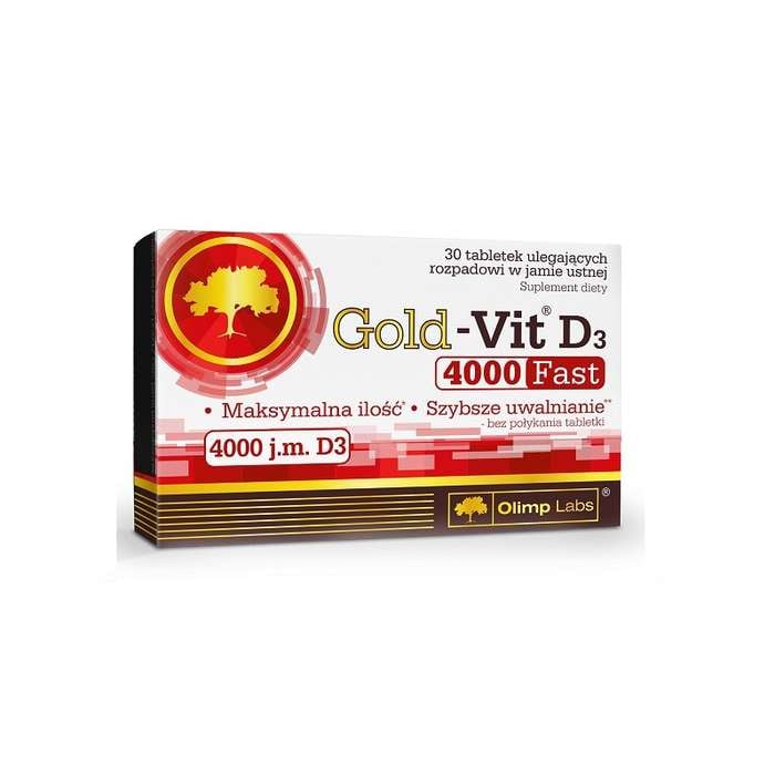 Olimp Gold-Vit D3 Fast 4000IU 30tab. Zdjęcie główne