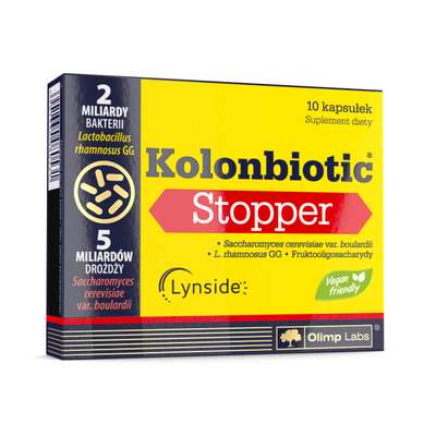 Olimp - Kolonbiotic Stopper 10kaps. - Kolonobiotic Stopper 10kaps.