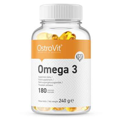 Ostrovit - Omega 3 180kaps. - Zdjęcie główne