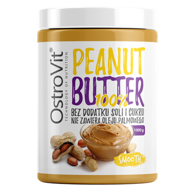 Ostrovit - Peanut Butter Smooth 1000g - Zdjęcie główne