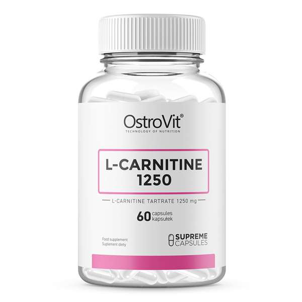 Ostrovit Supreme L-Carnitine 1250 60kaps. Zdjęcie główne