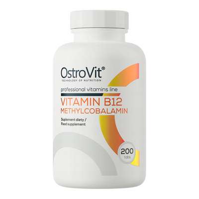 Ostrovit - Vitamin B12 Methylcobalamin 200tab. - Vitamin B12 Methylcobalamin 200tab.