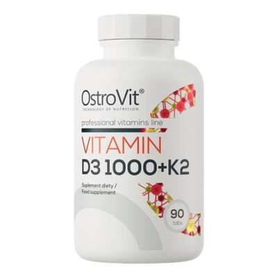 Ostrovit - Vitamin D3 1000 + K2 90tab. - Vitamin D3 1000 + K2 90tab.