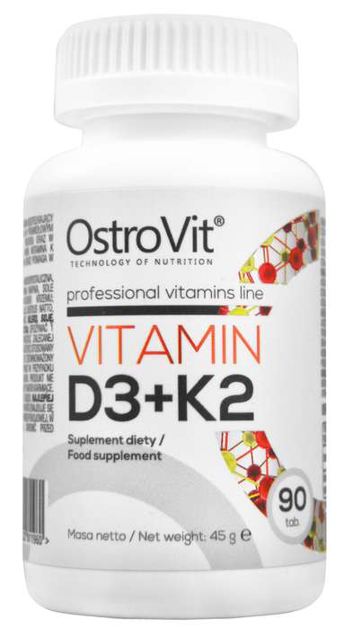 Ostrovit Vitamin D3 + K2 90tab. zdjecie główne