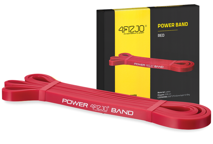 4FIZJO Power Band - Red Zdjęcie główne