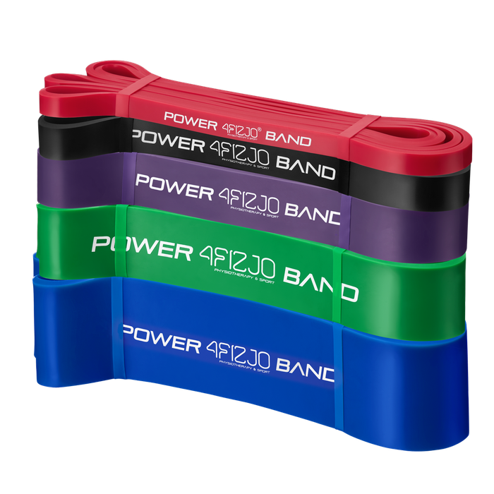 4FIZJO Power Band - Zestaw 5 gum do ćwiczeń Zdjęcie główne