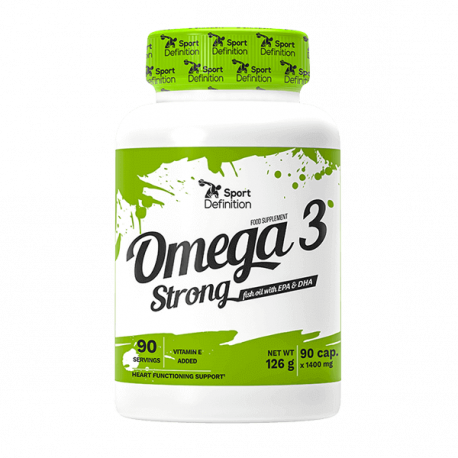 Sport Definition Omega 3 Strong 90kaps. Zdjęcie główne