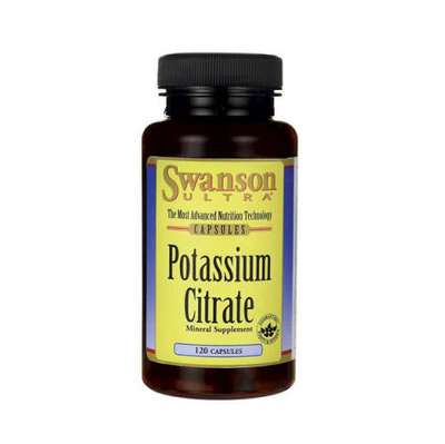 Swanson - Potassium Citrate 99mg 120kaps. - Zdjęcie główne