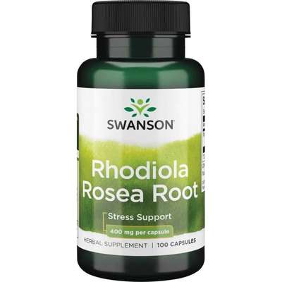 Swanson - Rhodiola Rosea Root 400mg 100kaps. - 1