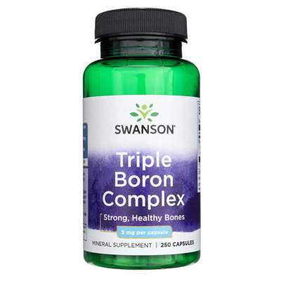 Swanson - Triple Boron Complex 3mg 250kaps. - Triple Boron Complex 3mg 250kaps.
