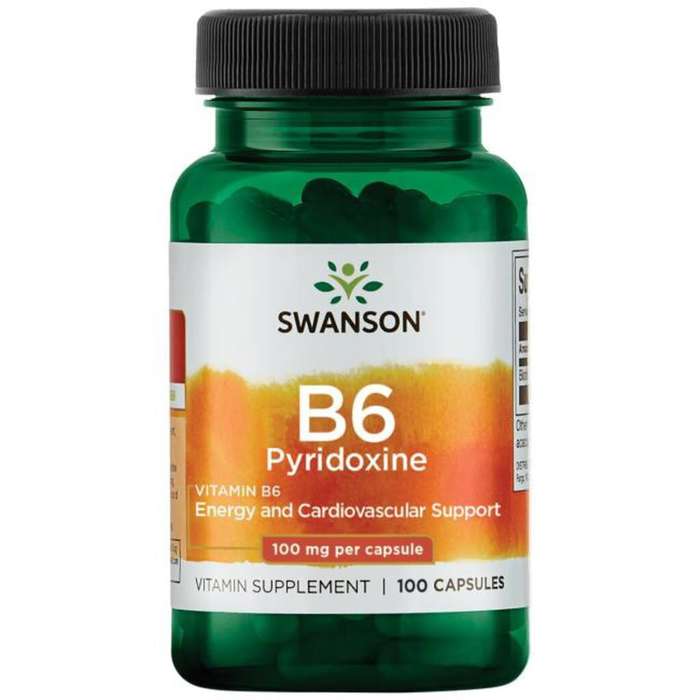 Swanson Vitamin B-6 100mcg 100kaps. 1