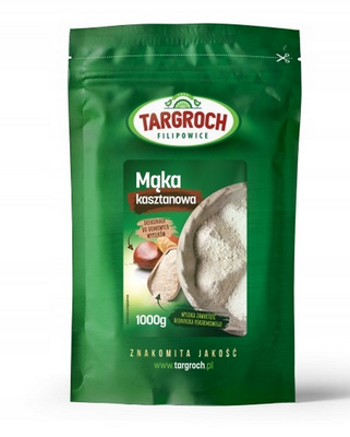 Targroch - Mąka kasztanowa 1000g - Mąka kasztanowa 1000g