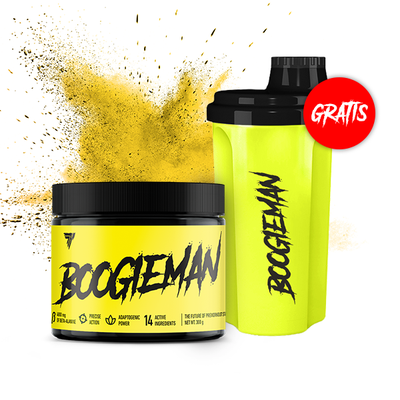 Zestaw Odżywek - Boogieman 300g + Shaker 053 Yellow GRATIS - Zdjęcie główne