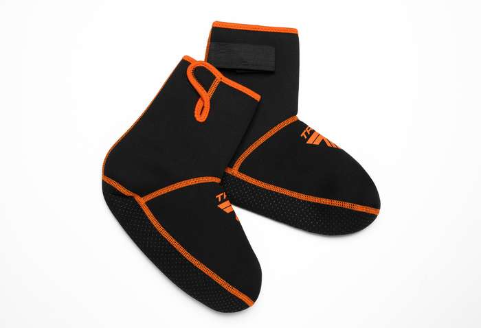 Trec Neoprenowe buty do morsowania czarno-pomarańczowe COLD WATER THERMO SHOES Neoprenowe buty do morsowania czarno-pomarańczowe COLD WATER THERMO SHOES