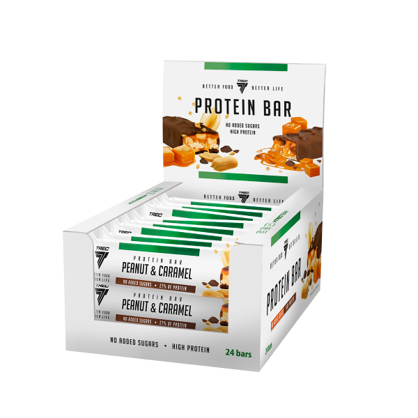 Trec Protein Bar 24x46g Peanut & Caramel Zdjęcie główne