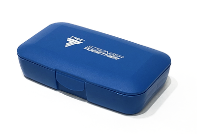 Trec - Pudełko na Tabletki - Pillbox Stronger Together Blue - Zdjęcie główne