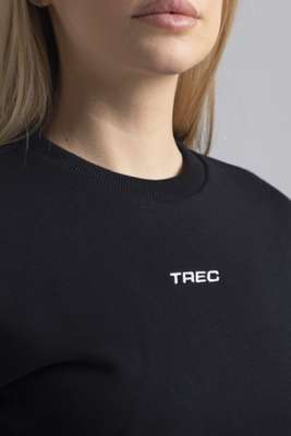 Trec Wear - Basic Sweatshirt TrecGirl 120 Black - Zdjęcie główne