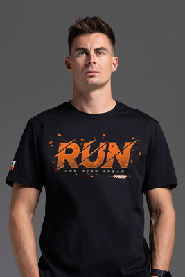 Trec Wear - Endurance T-Shirt 123 Run Black - Zdjęcie główne