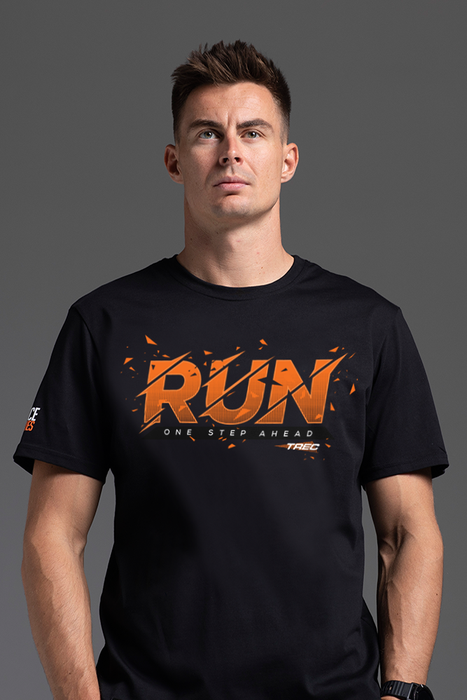 Trec Wear Endurance T-Shirt 123 Run Black Zdjęcie główne