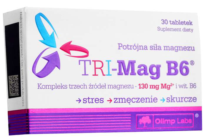 Olimp Tri-Mag B6 Magnez 30tab. zdjęcie główne