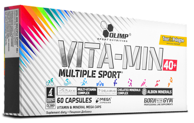 Olimp - Vita-Min Multiple Sport 40+ Limited Edition 60kaps. - Zdjęcie główne