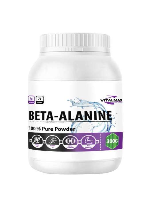 Vitalmax 100% Beta Alanine Powder 300g 100% Beta Alanine Powder 300g