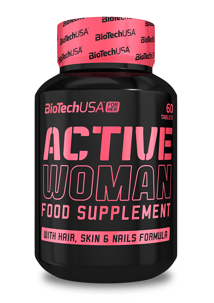 Фото - Вітаміни й мінерали BioTech Usa For Her Active Woman 60Tab. 