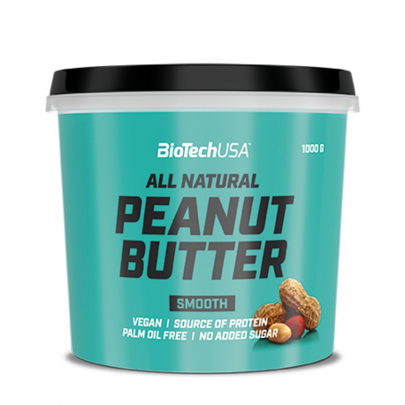 Фото - Спалювач жиру BioTech Usa Peanut Butter Smooth 1000G 
