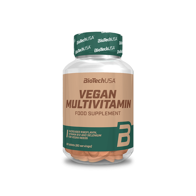 Фото - Вітаміни й мінерали BioTech Usa Vegan Multivitamin 60Tab. 
