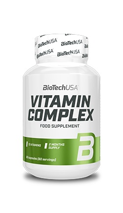 Фото - Вітаміни й мінерали BioTech Usa Vitamin Complex 60Kaps. 