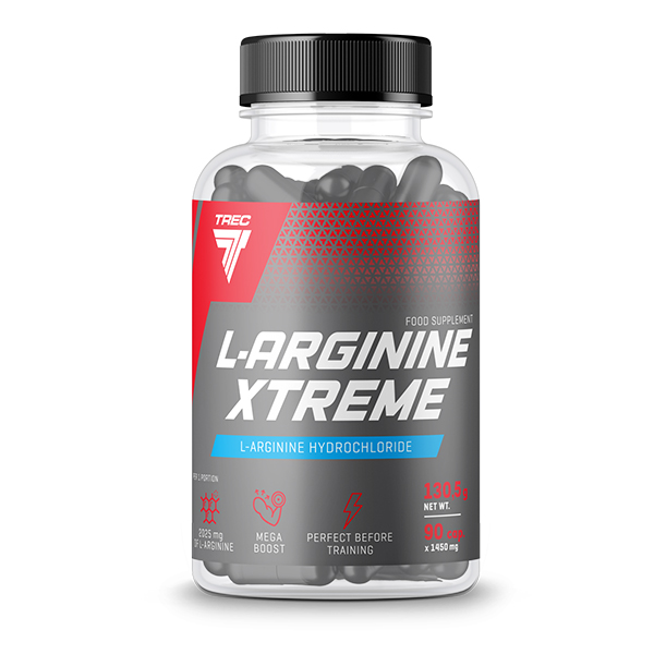 Фото - Амінокислоти Trec Nutrition Trec L-Arginine Xtreme 90Kaps. 