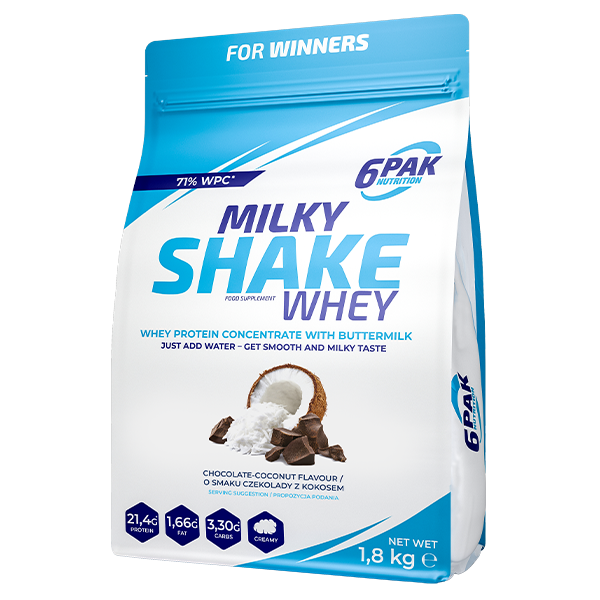 Фото - Протеїн 6Pak Nutrition Milky Shake Whey 1800G 