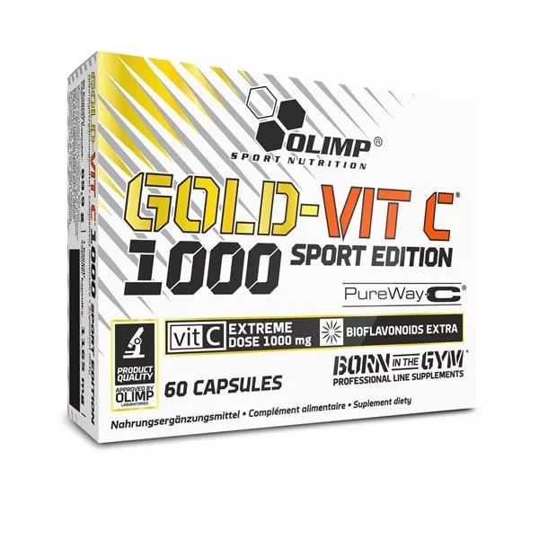 Фото - Вітаміни й мінерали Olimp Gold-Vit C 1000 Sport Edition 60Kaps. 