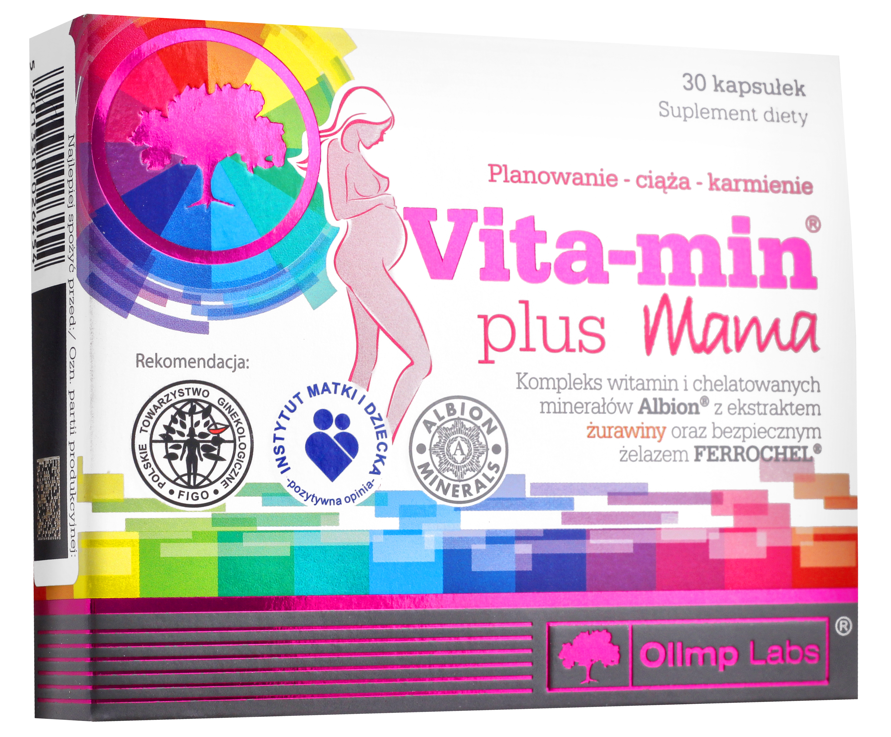 Фото - Вітаміни й мінерали Olimp Vita-Min Plus Mama 30Kaps. 
