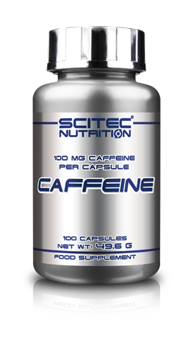 Фото - Спалювач жиру Scitec Nutrition Scitec Caffeine 100Kaps. 